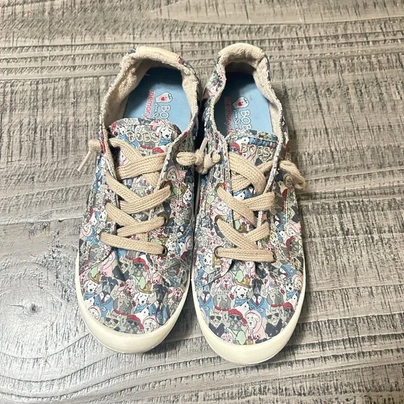 Skechers Women's Multicolor Printed Flats - Picture 1 of 10